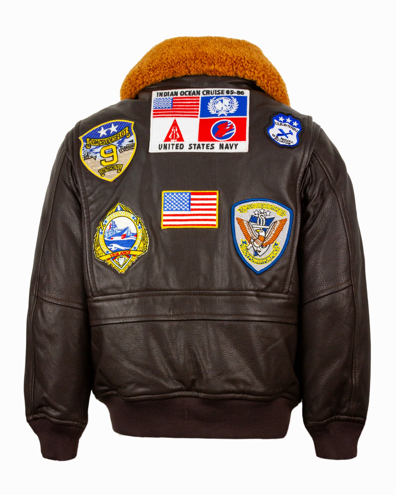 VESTE EN CUIR OFFICIELLE POUR ENFANTS TOP GUN® – Top Gun Store
