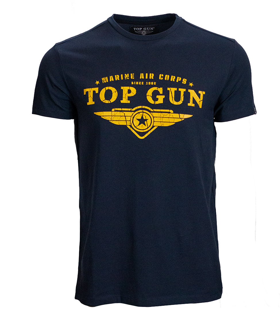 T-Shirt-TOP GUN® '3D LOGO ’ TEE-Navy