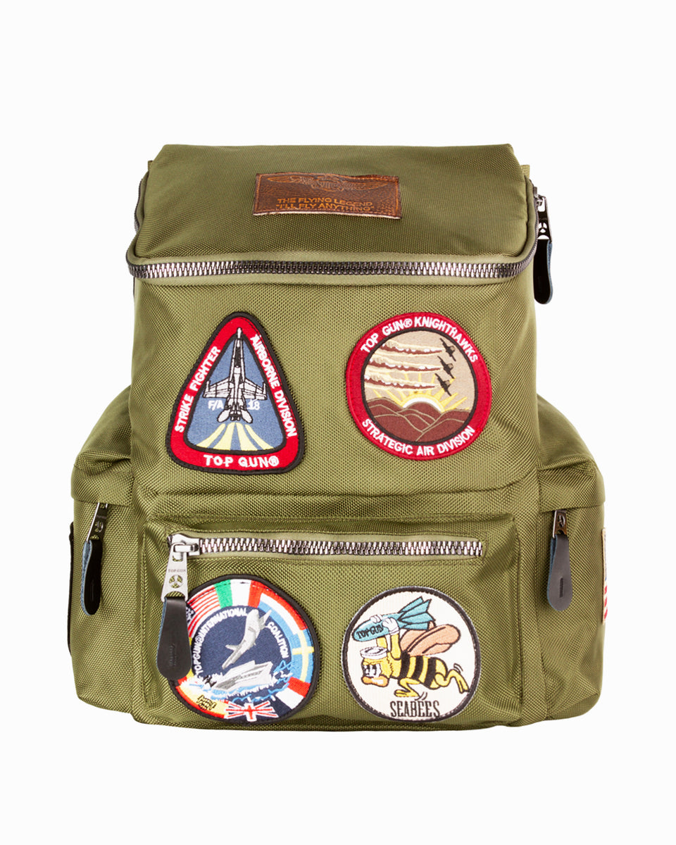 TOP GUN® BACKPACK WITH PATCHES – Top Gun Store
