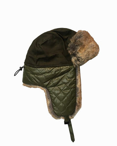 TOP GUN® CHECKERED WINTER HAT #color_olive