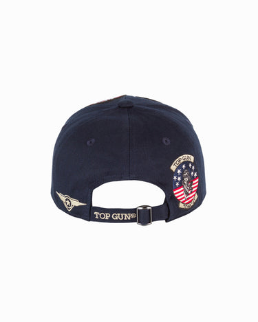 TOP GUN® CAP WITH PATCHES #color_navy