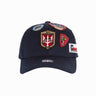 TOP GUN® CAP WITH PATCHES #color_navy