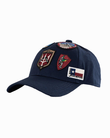 TOP GUN® CAP WITH PATCHES #color_navy