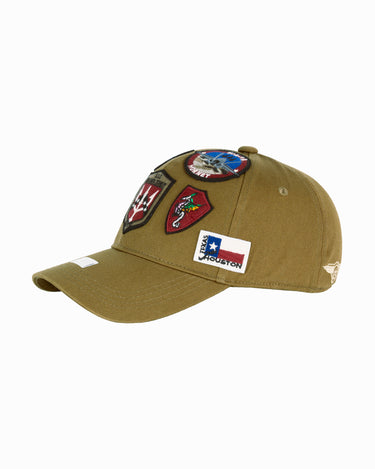 TOP GUN® CAP WITH PATCHES #color_olive