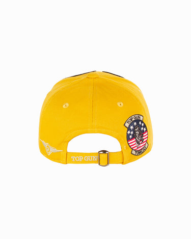 TOP GUN® CAP WITH PATCHES #color_yellow