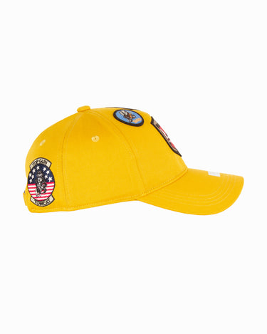 TOP GUN® CAP WITH PATCHES #color_yellow