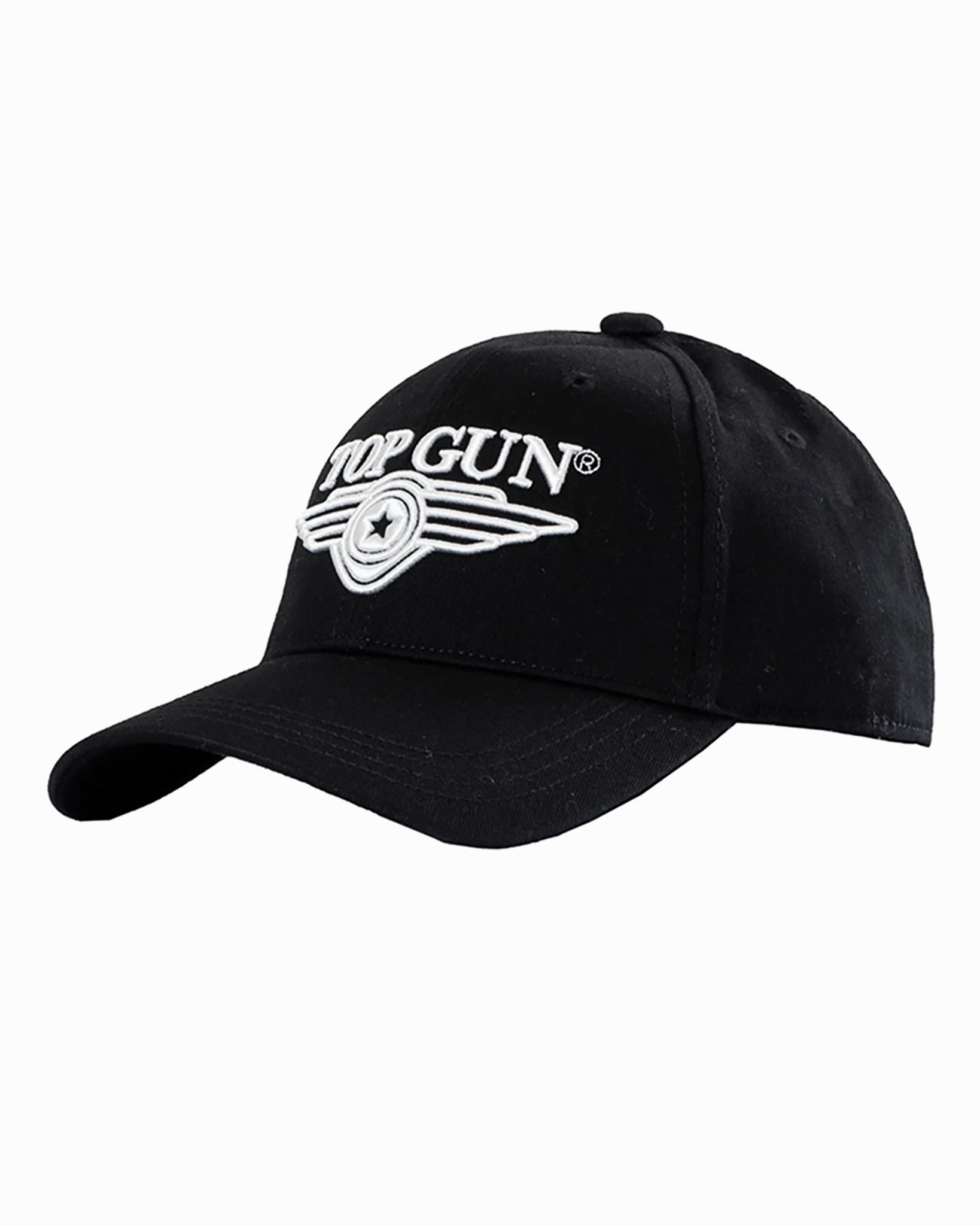 TOP GUN® 3D WINGS LOGO CAP #color_black