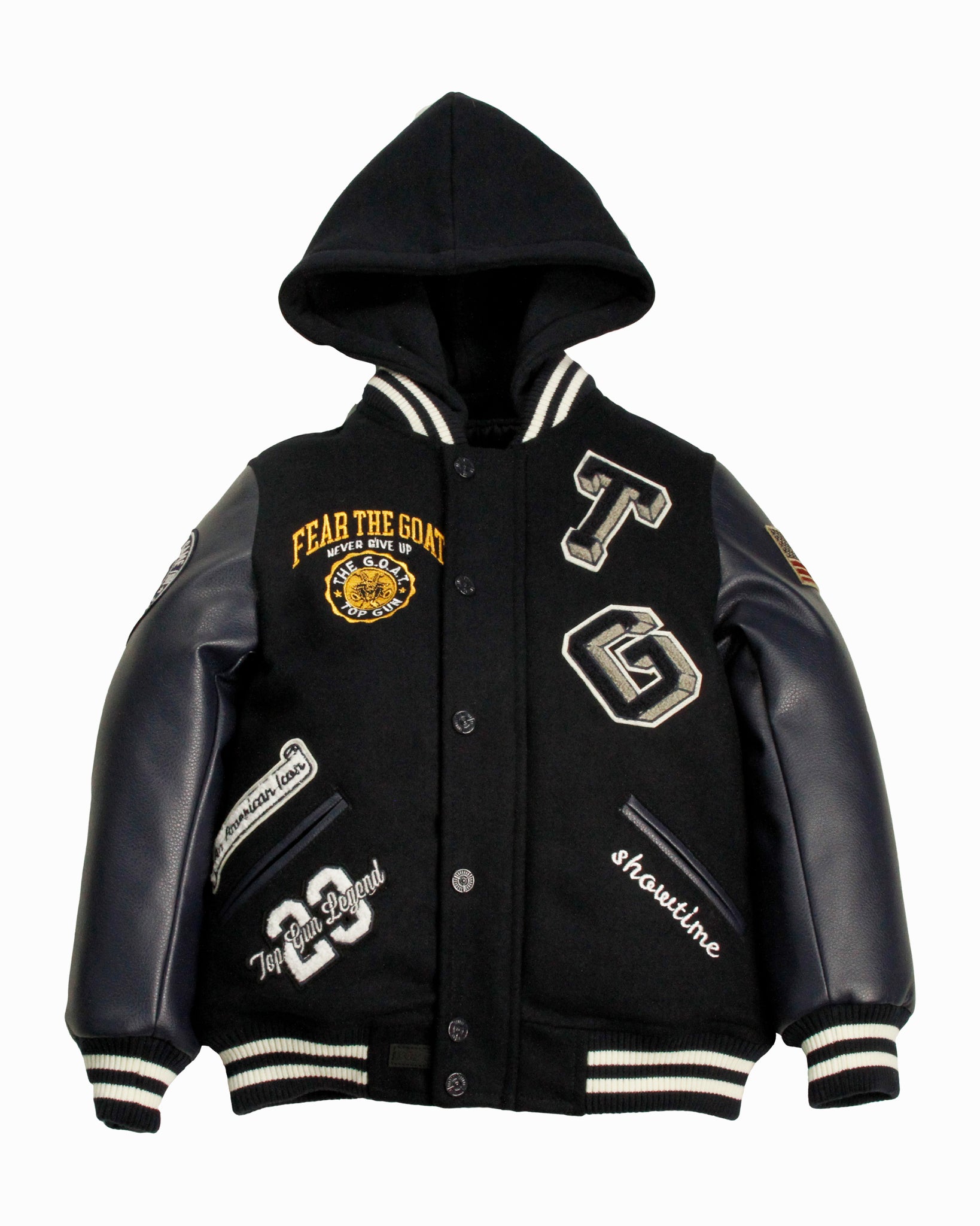 Los Angeles Thick Cotton Varsity Jacket – Your Drip