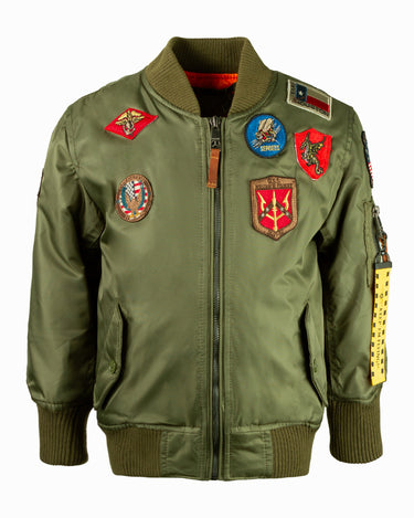 Giubotto Bomber Bambino Militare CWU B-52 TOP GUN - Foto 11