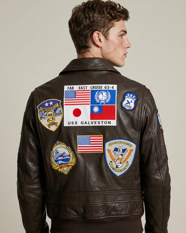 TOP GUN® OFFICIAL SIGNATURE SERIES LEATHER JACKET 1.0 - Men's