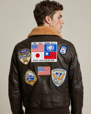 TOP GUN® OFFICIAL SIGNATURE SERIES LEATHER JACKET 1.0 - Men's