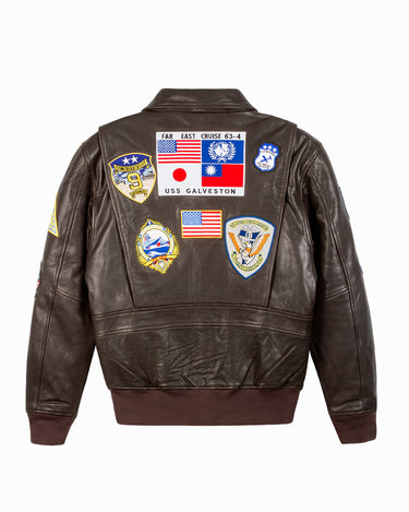 top gear jacket TOP GUN OFFICIAL SIGNATURE SERIES Leather Jacket 1.0