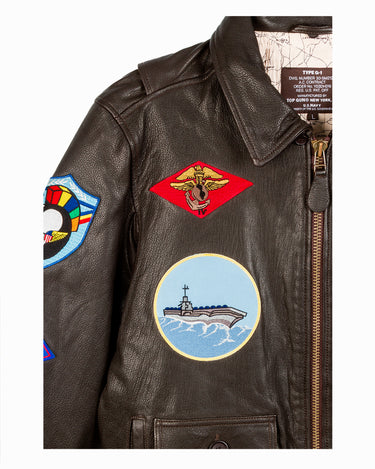 TOP GUN® OFFICIAL SIGNATURE SERIES LEATHER JACKET 1.0 - Men's