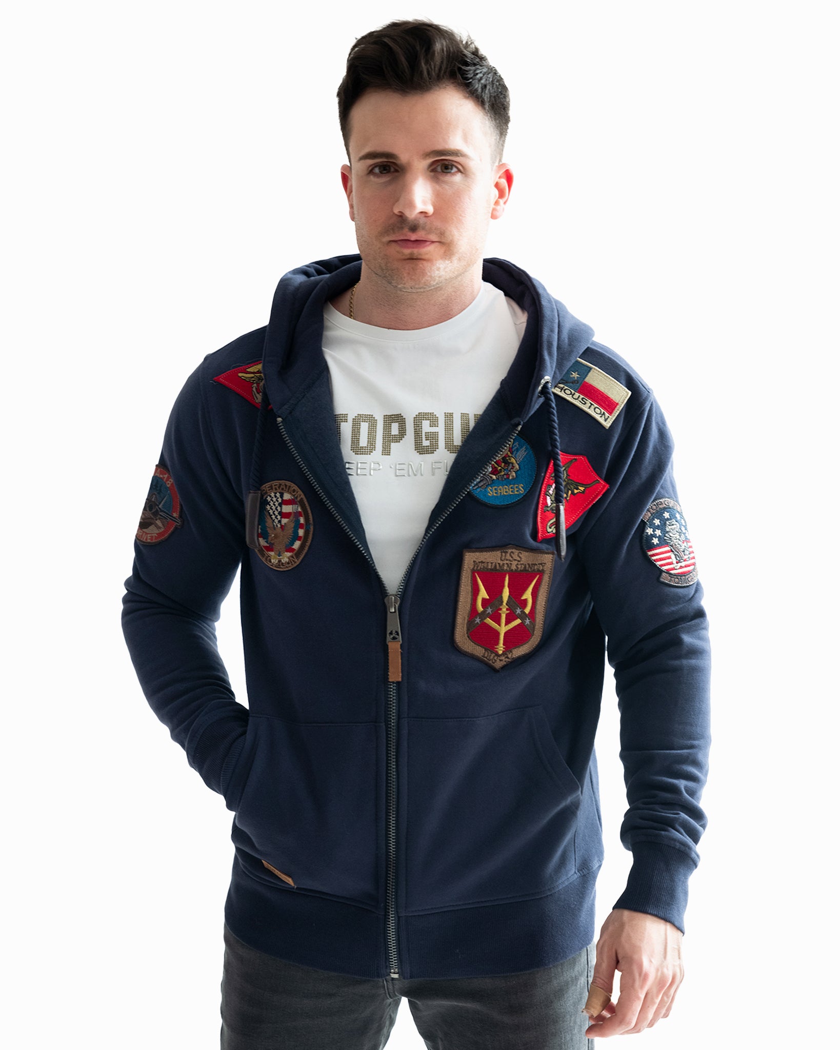 TOP GUN® MA-1 NYLON BOMBER JACKET WITH REMOVABLE HOODIE (LIMITED EDITI – Top  Gun Store