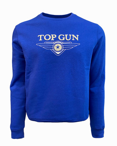 TOP GUN® EMBROIDERED LOGO CREWNECK #color_royal-blue