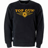 TOP GUN® EMBROIDERED LOGO CREWNECK #color_black