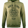 TOP GUN® "CORONADO VINTAGE DISTRESSED" HOODIE #color_olive