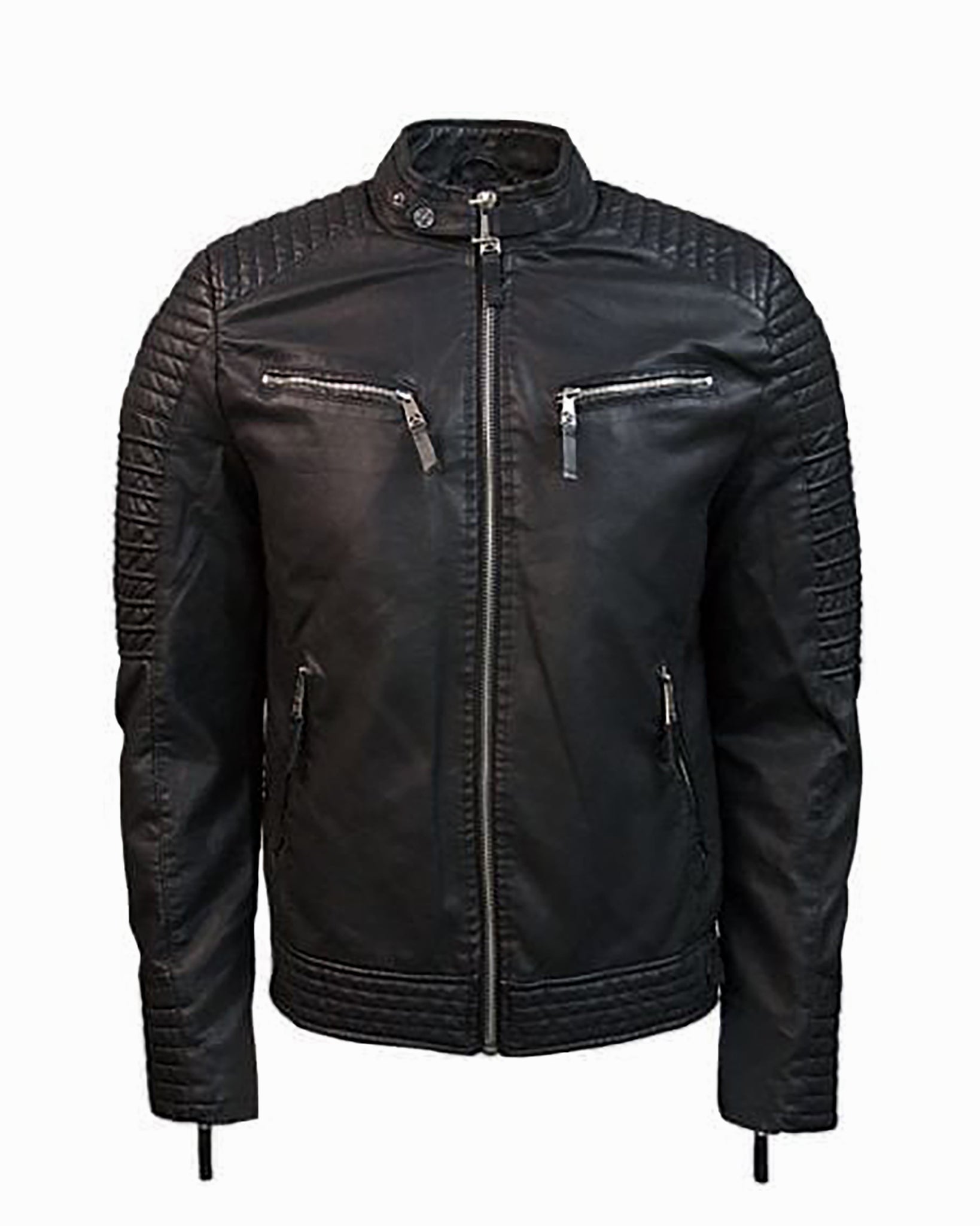 Top Gun® Vegan Leather Racer Jacket