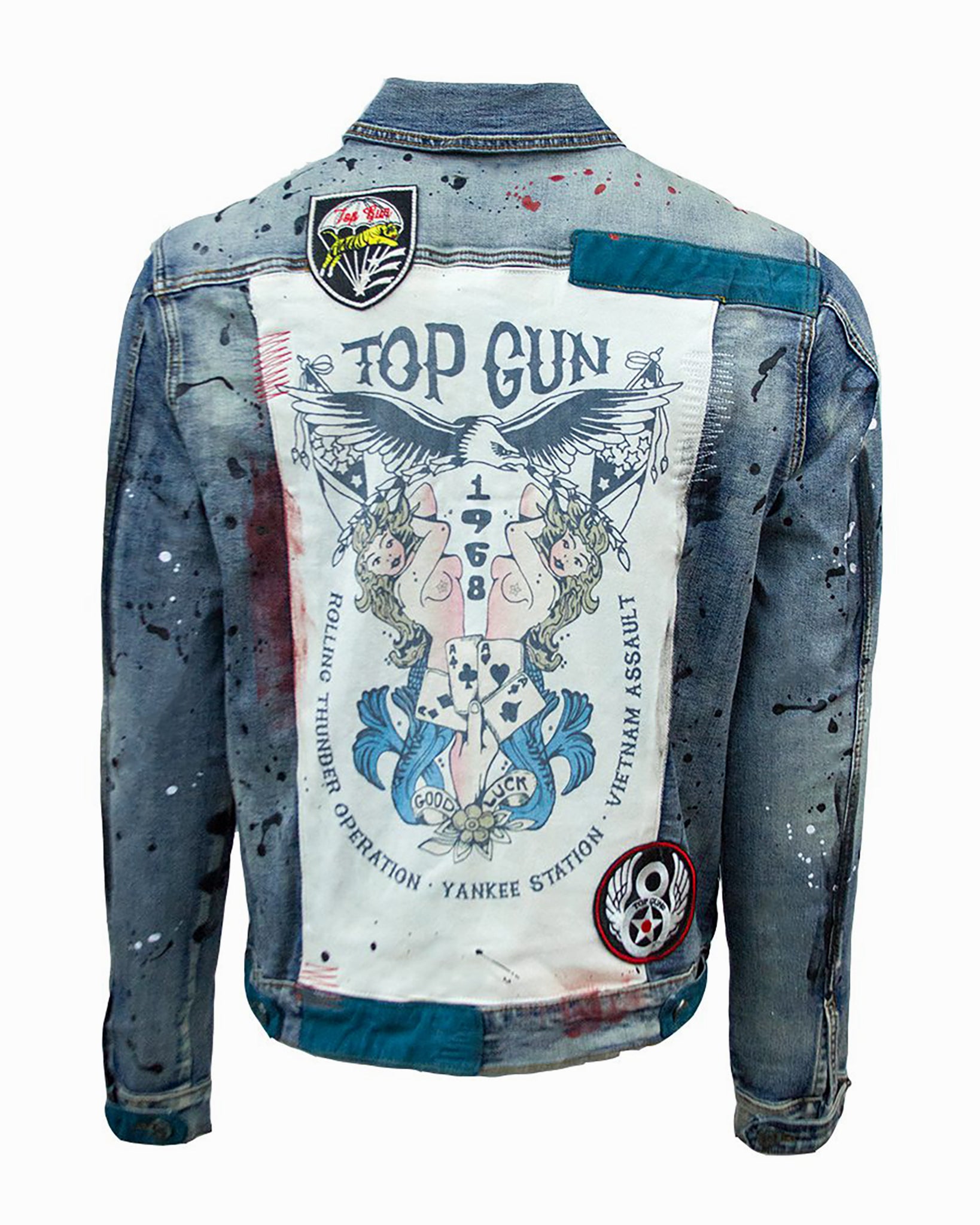 Men's Denim Jackets & Jean Jackets : Top Quality & Stylish | Top Gun Store