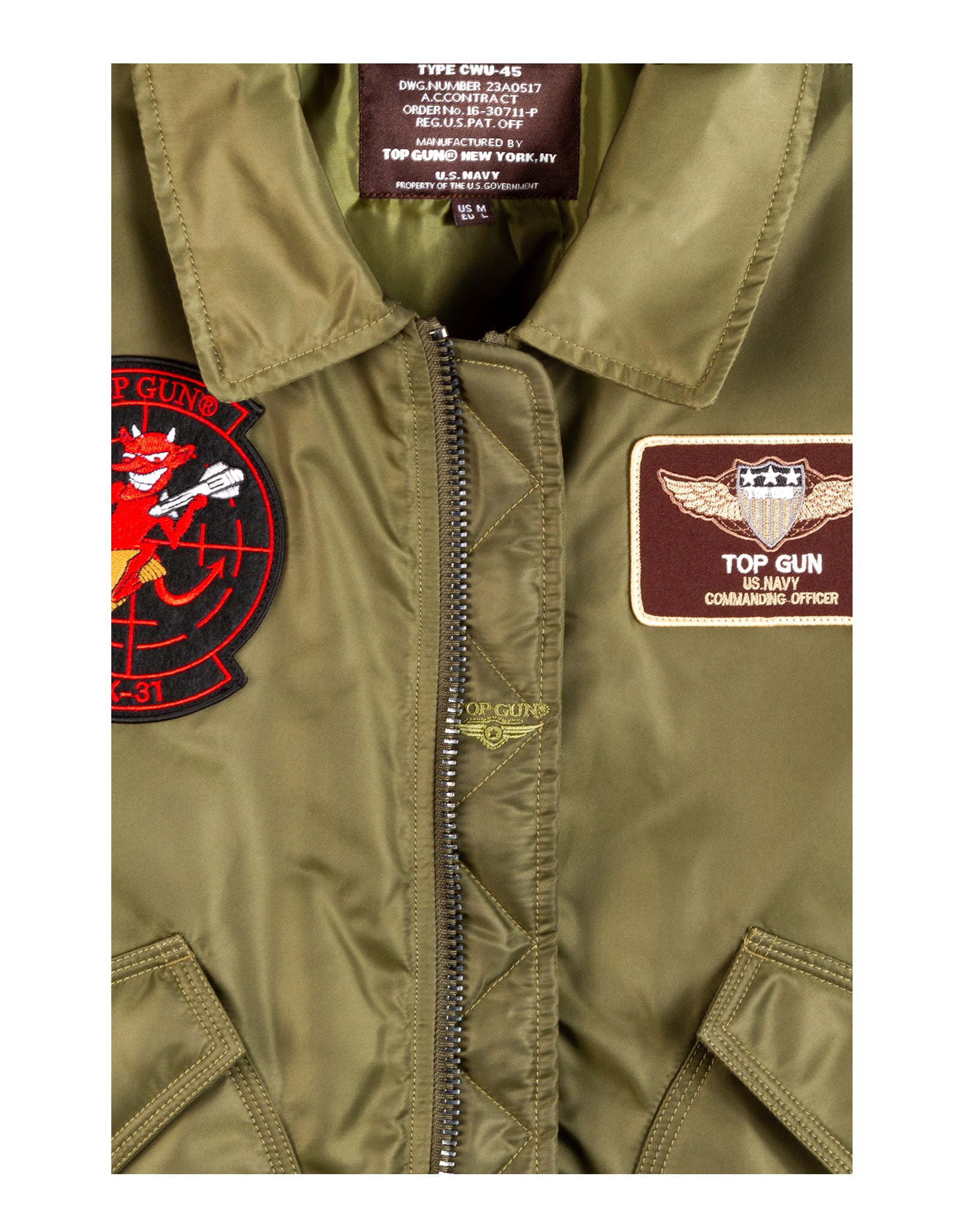 Men s Bomber Jacket Flight Jacket The Top Gun Official Store Men s Bomber Jacket Flight Jacket The Top Gun Official Store