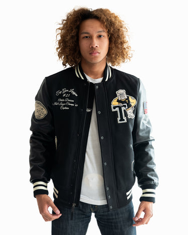 Human Made Chenille Embroidered Varsity Jacket -  Finland