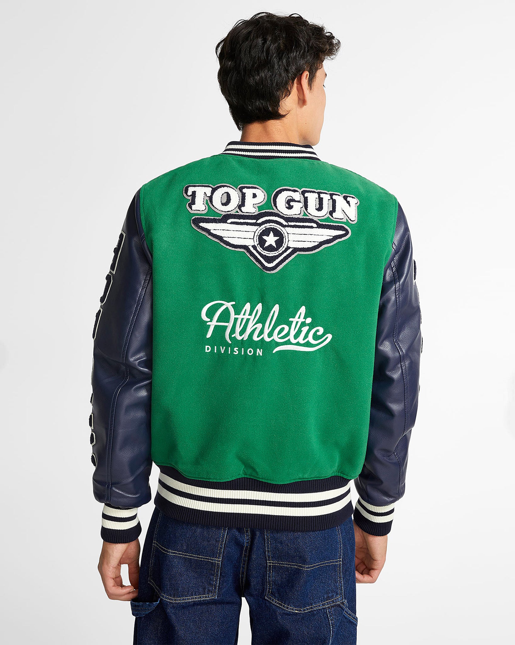 TOP GUN® ATHLETIC DIVISION VARSITY JACKET – Top Gun Store
