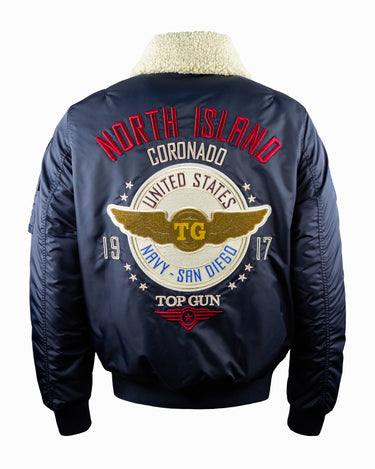 TOP GUN® "CORONADO" NYLON JACKET #color_navy