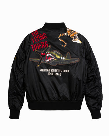 TOP GUN® FLYING TIGERS BOMBER JACKET – Top Gun Store