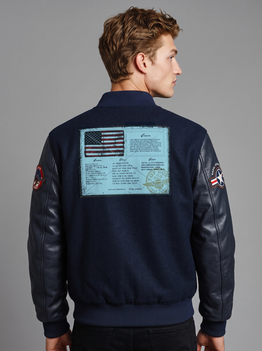 VESTE VARSITY « LÉGENDE VOLANTE » TOP GUN®