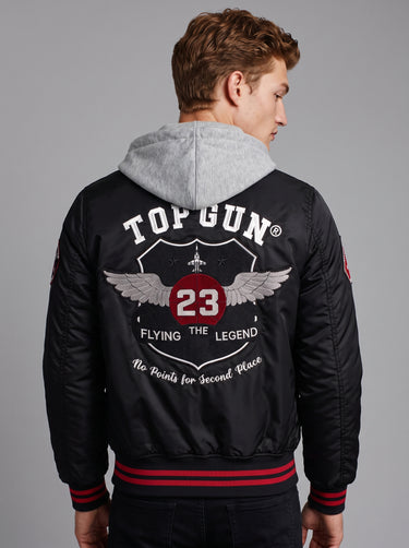 Top Gun® NO POINTS FOR SECOND PLACE BOMBER JACKET