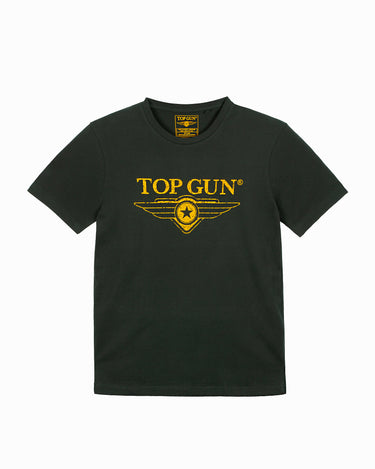 TOP GUN® NEW "VINTAGE LOGO" TEE #color_anthra-yellow