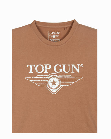 TOP GUN® NEW "VINTAGE LOGO" TEE #color_mocha-bone