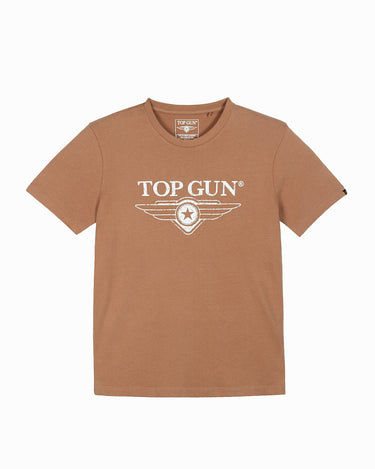 TOP GUN® NEW "VINTAGE LOGO" TEE #color_mocha-bone