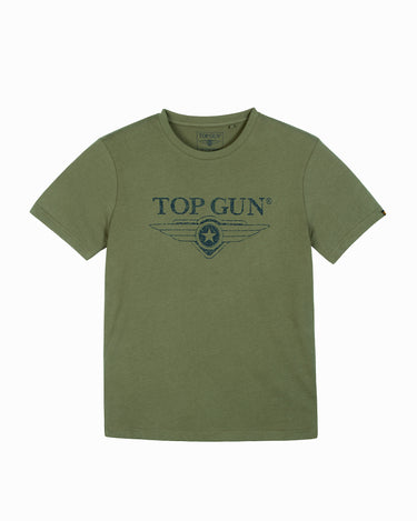 TOP GUN® NEW "VINTAGE LOGO" TEE #color_olive-navy