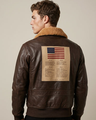 Top Gun® Official Signature Series Flight Leather Jacket – Top Gun