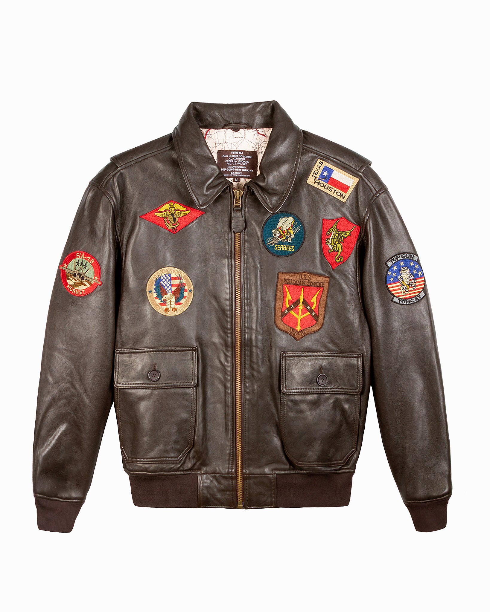 Blouson en cuir Tom Cruise Top Gun Maverick fait main avec Blouson en cuir Tom Cruise Top Gun Maverick fait main avec