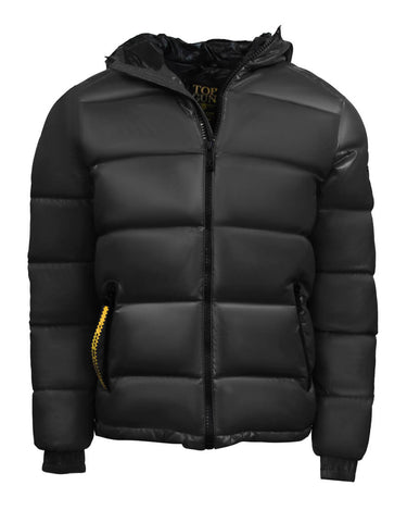 BOSS - Regular-fit puffer jacket in lustrous fabric