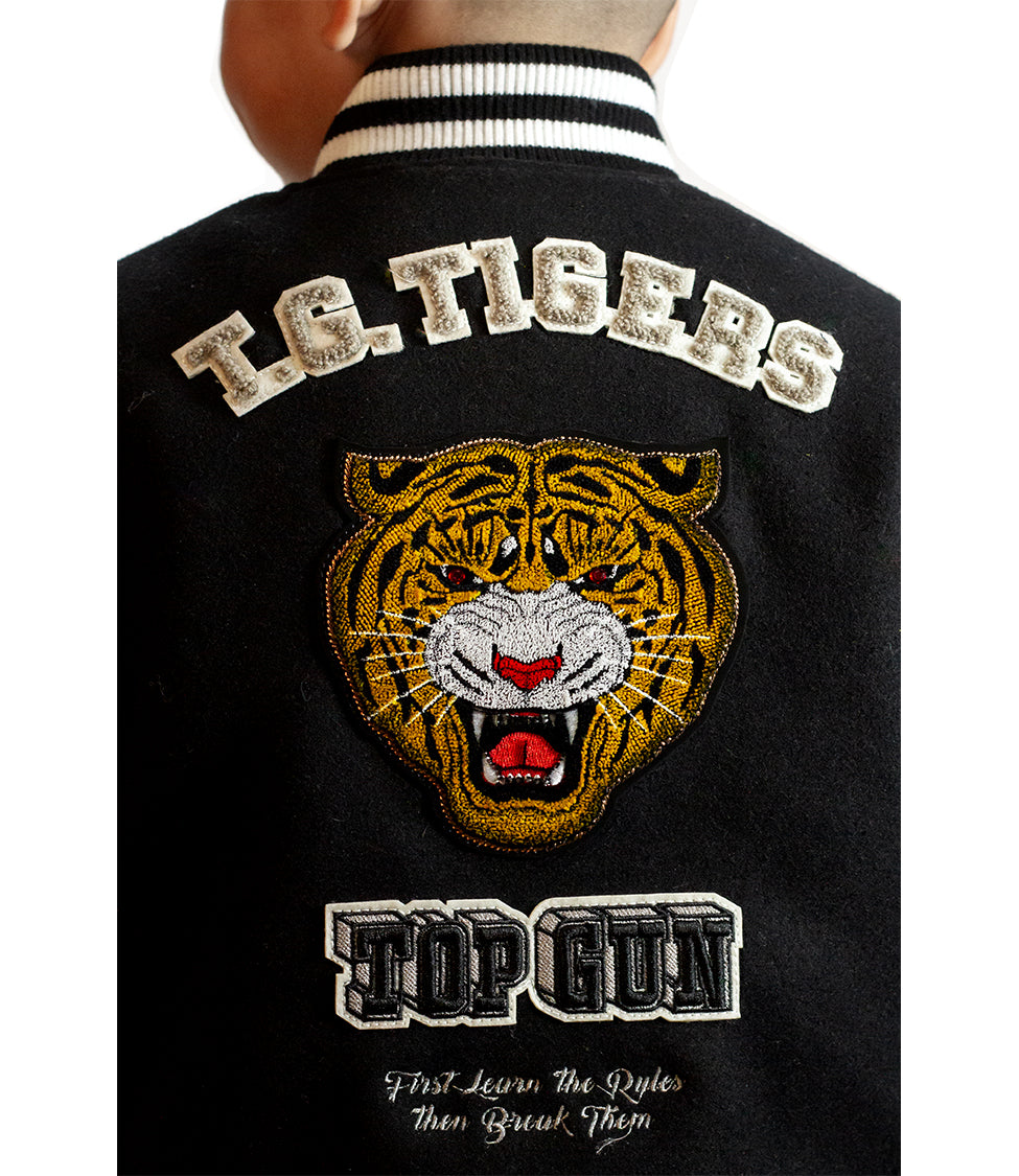 Top Gun® Kids Tiger Varsity MA-1 Bomber Jacket - Frank's Sports Shop